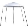 Parasolar pliabil pentru barca PARASOL, alb, 200x200xh265cm