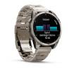 Ceas GARMIN fēnix 8 – 47mm, AMOLED Sapphire, Titan, brăţară din titan perforată