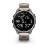 Ceas GARMIN fēnix 8 – 47mm, AMOLED Sapphire, Titan, brăţară din titan perforată