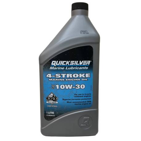 Ulei motor QUICKSILVER SAE 10 W-30 pentru motoare in 4 timpi, 1L