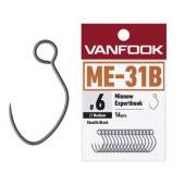 Carlige VANFOOK ME-31B Minnow Experthook Barbless, Nr.4, 16buc/plic