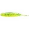 Vierme siliconic FISHUP Tanta 8.9cm, culoare nr.026 Flo Chart Green, 5buc/plic