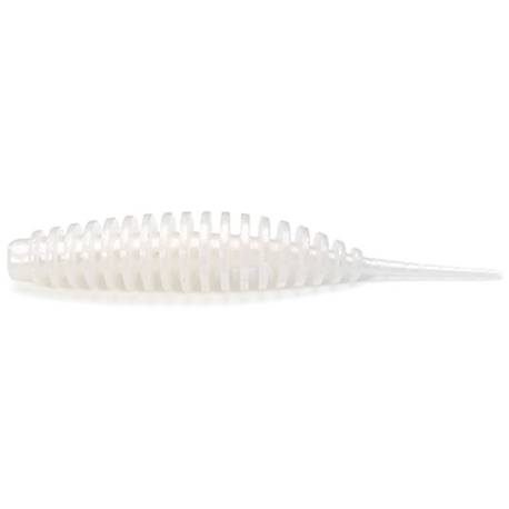 Vierme siliconic FISHUP Tanta 8.9cm, culoare nr.081 Pearl, 5buc/plic