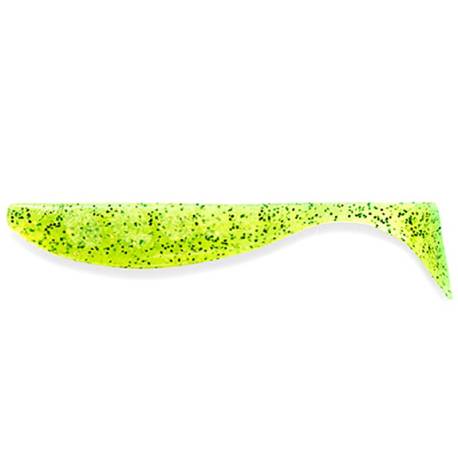 Naluca FISHUP Wizzle Shad 3.5cm, culoare nr.026 Flo Chart Green, 10buc/plic