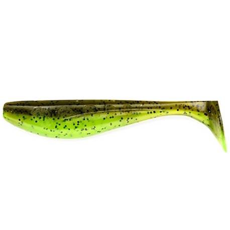 Naluca FISHUP Wizzle Shad 5cm, culoare nr.204 Green Pumpkin Chart, 10buc/plic