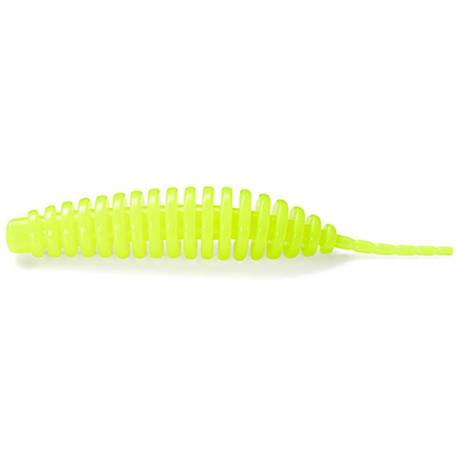 Vierme siliconic FISHUP Tanta Cheese, 6.1cm, culoare nr.111 Hot Chartreuse, 8buc/plic