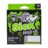 Fir textil BERKLEY SICK BRAID X8 HI-VIS YELLOW 0.06mm, 5.4kg, 150m