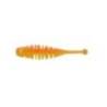 Vierme siliconic BERKLEY NAIAD Fluorescent Orange/Sunshine Yellow, 5cm, 10buc/plic