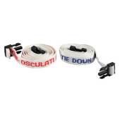 Kit chingi pentru vele OSCULATI Tie Down, PVC, 4 bucati