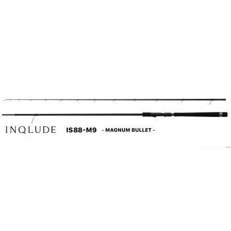 Lanseta ZENAQ INQLUDE IS88-M9 MAGNUM BULLET 8'8" 2.64m, 15-80g, 2 tronsoane