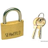 Padlock bronze/SS 50 mm