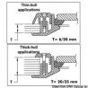 Hublou oval BOMAR Flagship 141x357mm