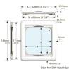 Transperant si plasa anti-insecte OCEANAIR SkyScreen pentru trapa Lewmar 40