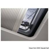 Transperant plisat si plasa anti-insecte OCEANAIR SkyScreen pentru trapa Bomar 1039 W