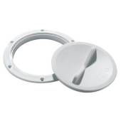 Inspection hatch white easy opening 102 mm