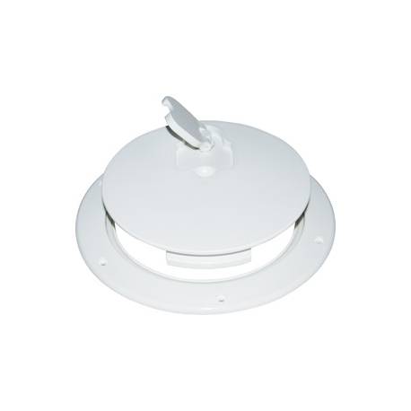 Inspection hatch w/cover white 265 x 215 mm