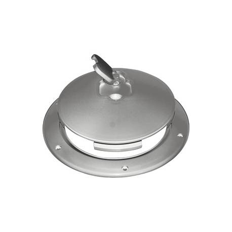 Inspection hatch w/cover grey 265 x 215 mm