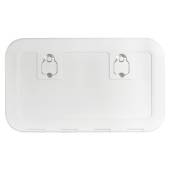 White flush inspection hatch 600 x 350 mm