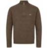 Pulover tricotat BLASER WOOL HZ DARK BROWN XXL