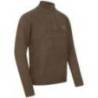 Pulover tricotat BLASER WOOL HZ DARK BROWN XXL