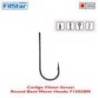 Carlige FILSTAR Sensei Round Bent Worm Hook F1502BN, nr. 4/0, 10buc/plic