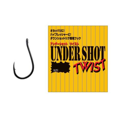 Carlige VARIVAS UNDER SHOT TWIST STANDARD WIRE Nr. 0, 10 buc/plic