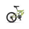 Bicicleta MTB-FS RICH Alpin R2049A, Roti 20", Verde/Albastru/Portocaliu