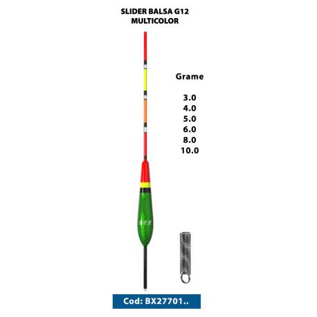 SLIDER BALSA G12 MULTICOLOR 10GR