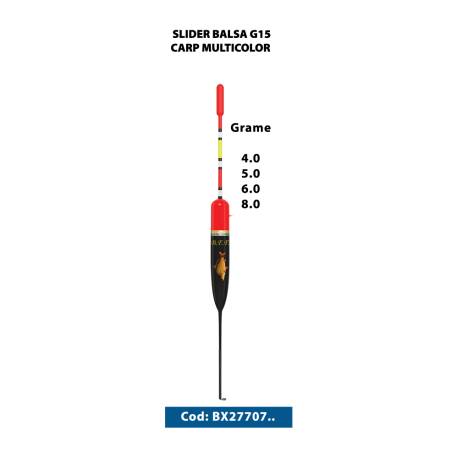 SLIDER BALSA G15 CARP MULTICOLOR 8GR