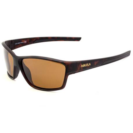 Ochelari de soare polarizanti AQUILA Ghillie Tortoise Brown