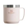 Cana termos STANLEY Classic Legendary Camp Mug Rose Quartz, 0.35L