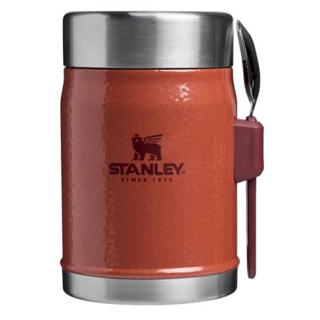 Recipient mancare STANLEY Classic Legendary Food Jar + Spork 0.40L, Hammertone Clay