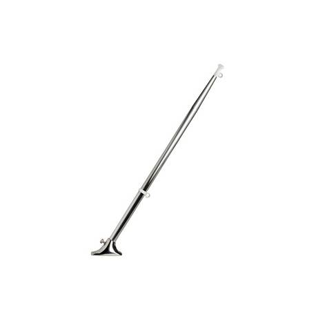 Stalp pentru steag cu baza, inox, 80cm