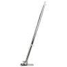 Stalp pentru steag cu baza, inox, 60cm