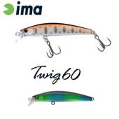 Vobler IMA TWIG 60S 6cm, 6.5g, 009 Peacock