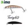 Vobler IMA TWIG 60S 6cm, 6.5g, 014 Matte Black