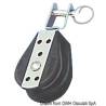 Ball-bearing block 1pulley fixed/swivel U 6x22mm