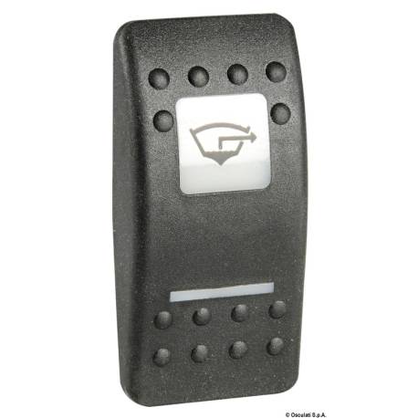 Toggle w/lighted symbols Door A