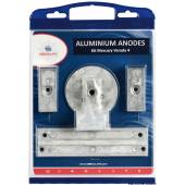 Kit anozi aluminiu pentru Mercury, 4 piese