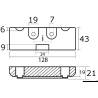 Anod magneziu pentru motor Mercury Verado cod original 880653