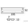 Anod din magneziu pentru motoare Mercury/Mariner 30/200 CP