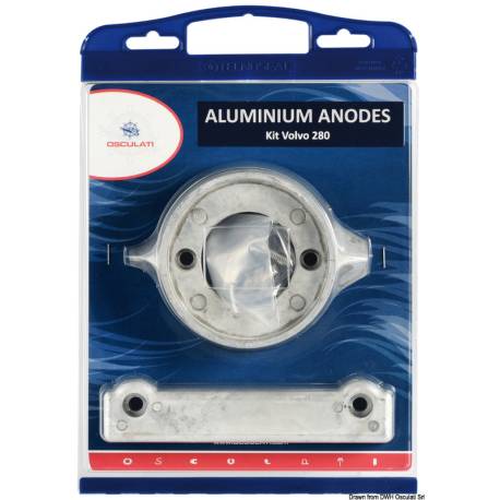 Kit anozi zinc pentru motoare Volvo 280