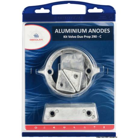 Kit anozi aluminiu pentru motoare Volvo 290 DP