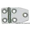 Hinge polished AISI316 73x46 mm