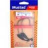 Carlig offset MUSTAD INFILTRATOR WEIGHTED nr.6/0, 2 buc/plic