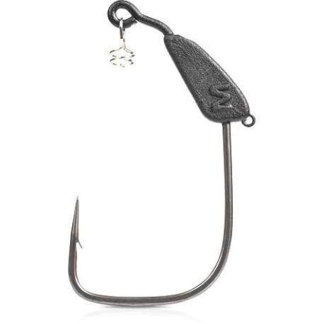 Carlig offset MUSTAD INFILTRATOR WEIGHTED nr.8/0, 2 buc/plic