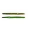 Vierme siliconic LIVETARGET STICK WORM 12.5cm, 12.7g, Brown/Chartreuse, 8 buc/plic