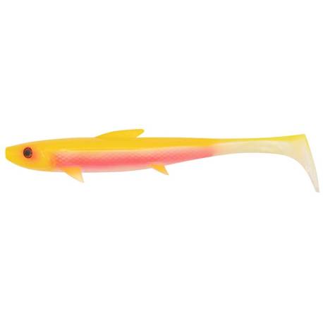 Naluca siliconica BLACKBAY Blackshad 28cm, 145g, culoare Albino