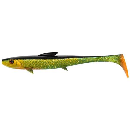 Naluca siliconica BLACKBAY Blackshad 28cm, 145g, culoare Tench