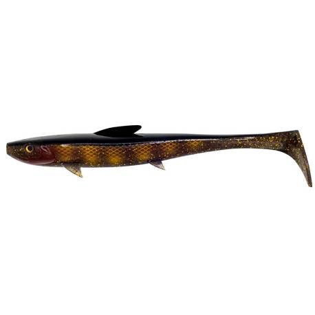 Naluca siliconica BLACKBAY Blackshad 28cm, 145g, culoare Irish Bream